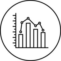 Graph Vector Icon