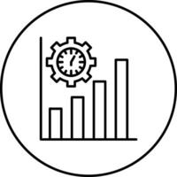 icono de vector de productividad