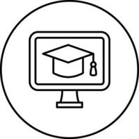 Online Course Vector Icon