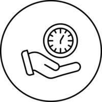 Save Time Vector Icon