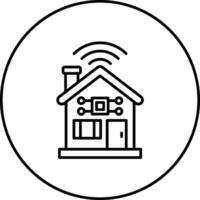 Smart House Vector Icon