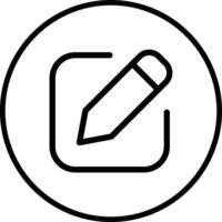 Edit Square Vector Icon