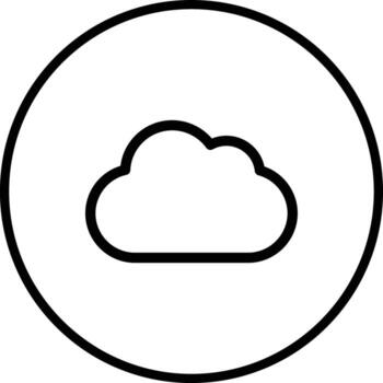 Cloud Vector Icon