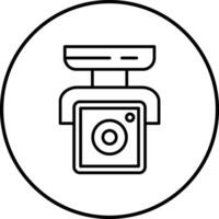 Security Camera Vector Icon