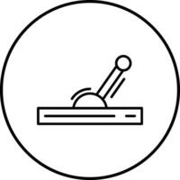 Control Lever Vector Icon