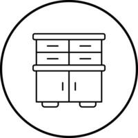 Cabinet Vector Icon