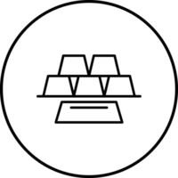 Ingots Vector Icon