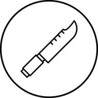 Wild Knife Vector Icon