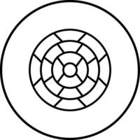 Dartboard Vector Icon
