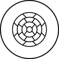 Dartboard Vector Icon