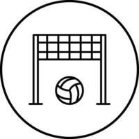 vóleibol red vector icono