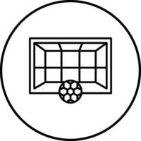 Football Goal Vector Icon