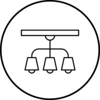 Ceiling Lamp Vector Icon