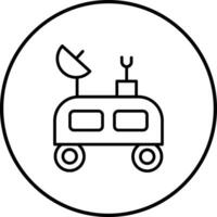 Mars Rover Vector Icon