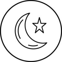 Moon Vector Icon