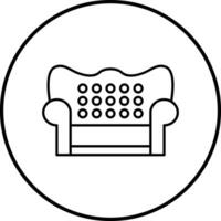 Couch Vector Icon