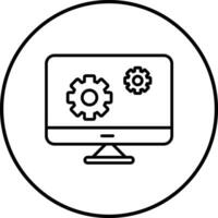 Cad Engineering Vector Icon