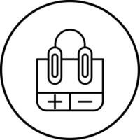 Electrolysis Vector Icon