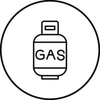 Gas Cylinders Vector Icon