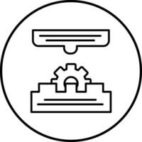 Engineering Printer Vector Icon