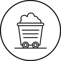 Industry Wagon Vector Icon