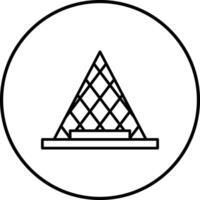 Louvre Vector Icon