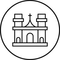 Notre Dame Vector Icon