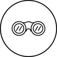 Army Bicoculars Vector Icon