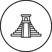 Chichen Itza Vector Icon