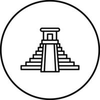 Chichen Itza Vector Icon