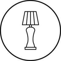 Floor Lamp Vector Icon