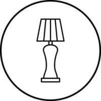 Floor Lamp Vector Icon