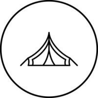 Army Tent Vector Icon