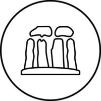 Stonehenge vector icono