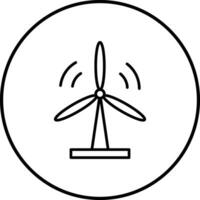 Spring Turbine Vector Icon