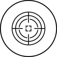 Shoot Target Vector Icon