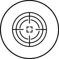 Shoot Target Vector Icon