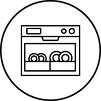 Dishwashing Vector Icon