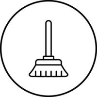 Broom Vector Icon