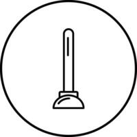 Plunger Vector Icon