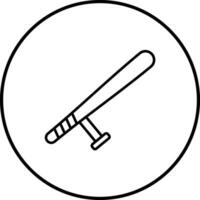 Baton Vector Icon