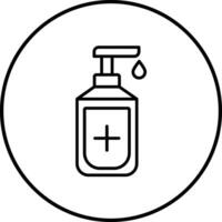 Hand Sanitizer Vector Icon