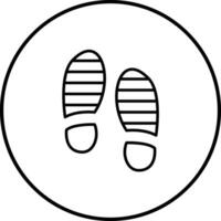 Footprint Vector Icon