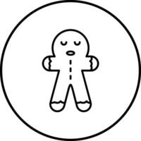 Gingerbread Vector Icon