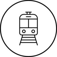 icono de vector de tren