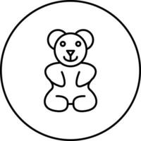 Gummy Bear Vector Icon