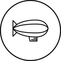 Zeppelin Vector Icon