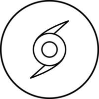 Hurricane Vector Icon
