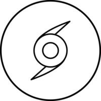 Hurricane Vector Icon