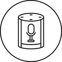 Voice Assistant Vector Icon